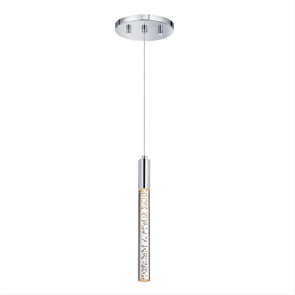 Sonneman 2252.01 Champagne Wands 1-Light LED Pendant, 8 x 1