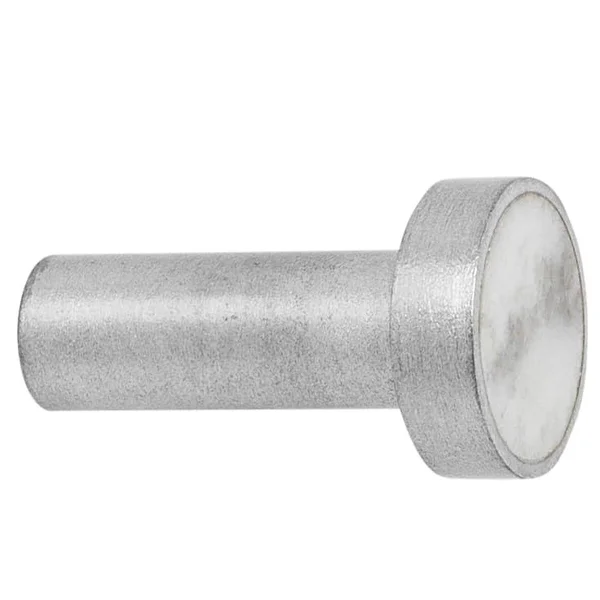 Ferm Living Hook - Large, Steel - White Marble