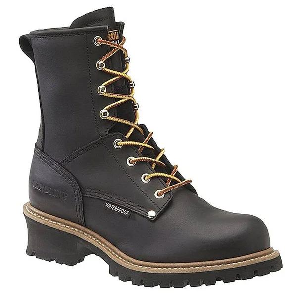 Carolina Men's 8x22 Waterproof Logger - 14-D Black