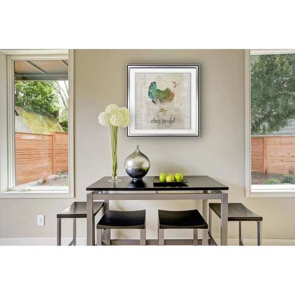 Trail at Dawn -Framed Giclee Print - 16 x 16