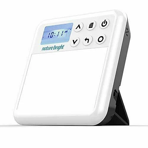 Nature Bright - Sun Bliss Pro - 2-in-1 10, 000 Lux Light Therapy Lamp - Wake Up