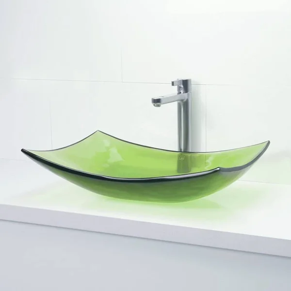 Decolav 2800-ABS Incandescence Rectangular Resin Vessel Sink, Absinthe
