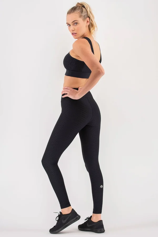 Lux Leggings - Textured - Violet 2XL by Alpha Prime