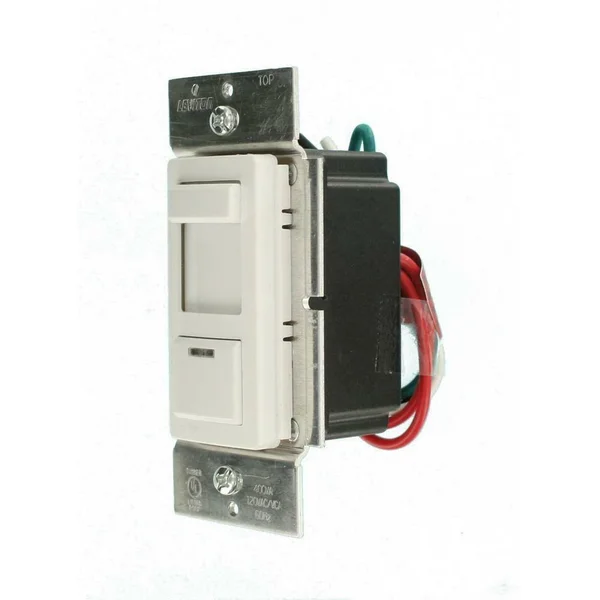 Leviton IPE04-1LZ IllumaTech 400VA 300W Preset Electronic Low-Voltage Slide Dimmer