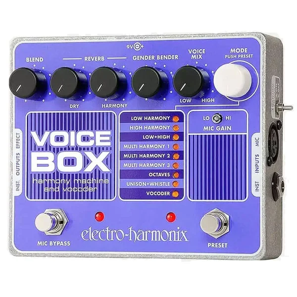 Electro Harmonix Voice Box Vocal Harmony Machine - Vocoder Pedal