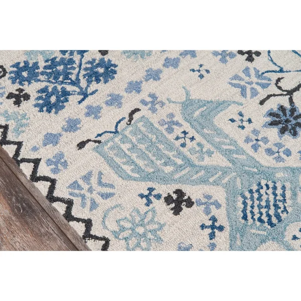 Momeni Tahoe TA-09 3&6x22 x 5&6x22 Blue Area Rug
