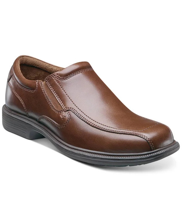 Men's Nunn Bush Bleeker St Slip-On - Cognac - Size 12