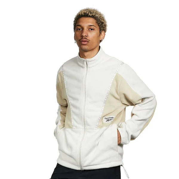 Reebok Classics Winter Escape Fleece Tracktop - Alabaster - S - Men