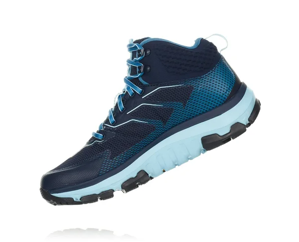 Hoka One One Women's TOA GTX - 7 - Black Iris - Aquamarine