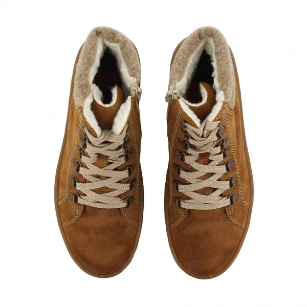 Rieker Z8610-24 Ladies Casual Ankle Boots Deer Brown: EU 37