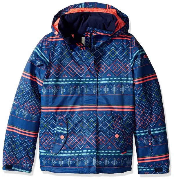 Roxy Girls Jetty Snow Jacket Blue