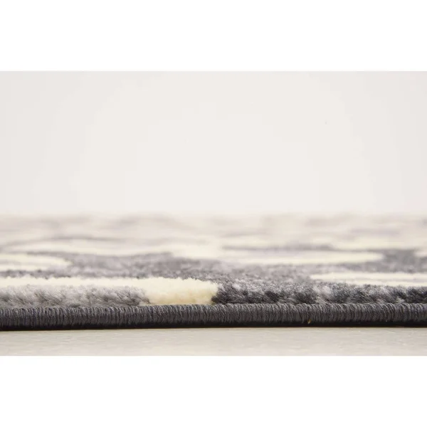 Unique Loom Leopard wildlife Area Rug (9& x 12& - Light Brown)
