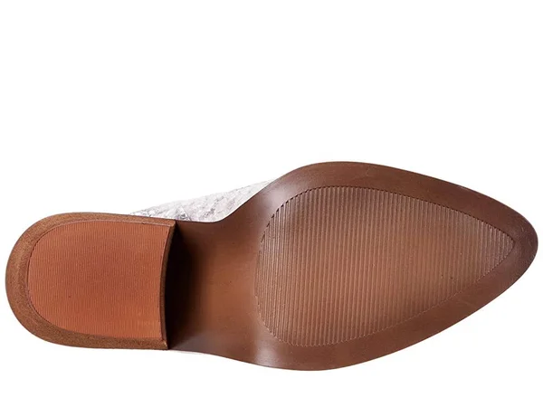 Chinese Laundry Springfield Mule Yellow/Dark Brown Python - M, 9.5