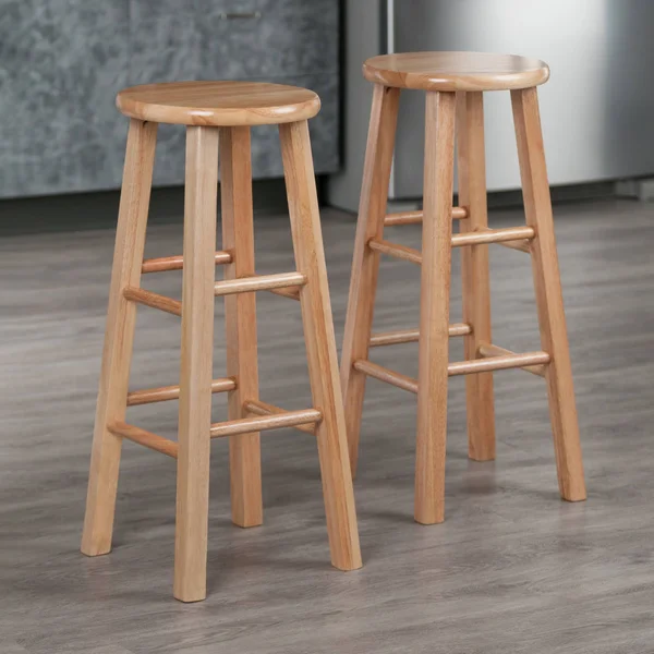 Winsome 2-Piece Bar Stool Set, Beech - 2 pack