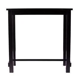 Harlington Bar Height Table Black - Aiden Lane