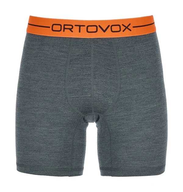 Ortovox Merino Rock&N&Wool Boxer - Men's Green Forest Blend - XL