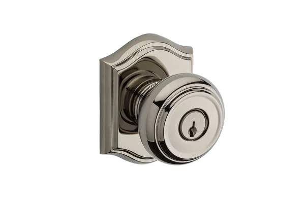 Baldwin Entratar141 Entry Traditional Knob, Polished Nickel