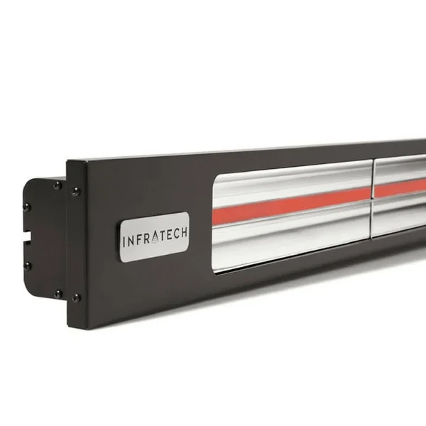 Infratech SL Series 42x22 Single Element 2400W Infrared Electric Heater Silver