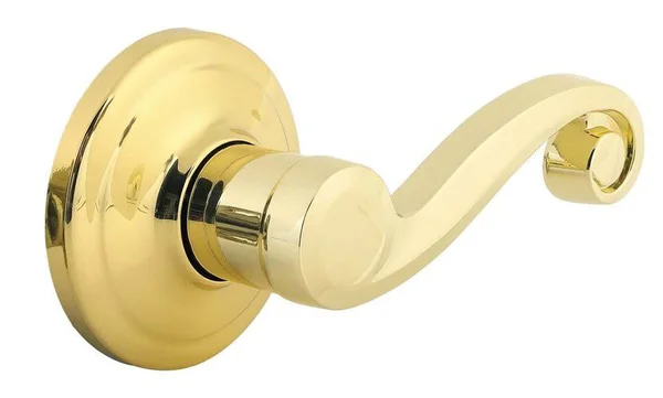 Kwikset 967LL-LH-S Lido Lever Left Hand Double Cylinder Interior Pack with Smart Antique Nickel