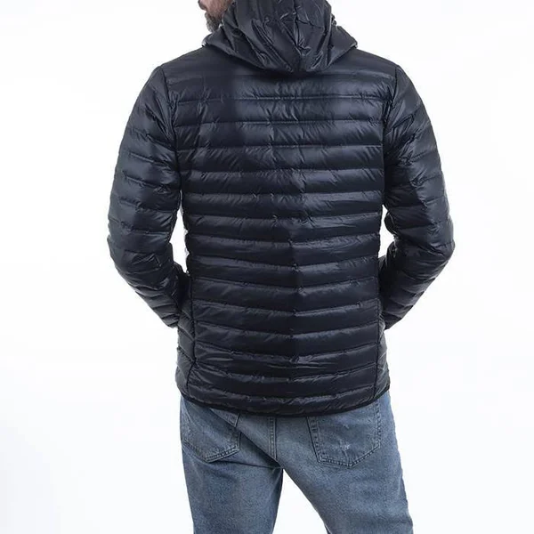 Adidas Varilite Hooded Down Jacket - Mens - Black