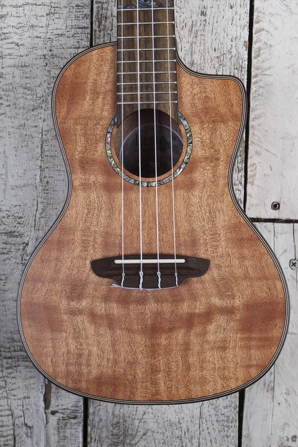Luna Uke HTC Exm Uke High Tide Exotic Mahogany Concert