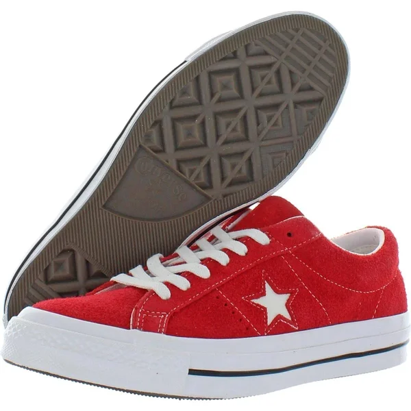 Converse One Star Ox &Red Suede& Mens Sneakers - Size 7.5