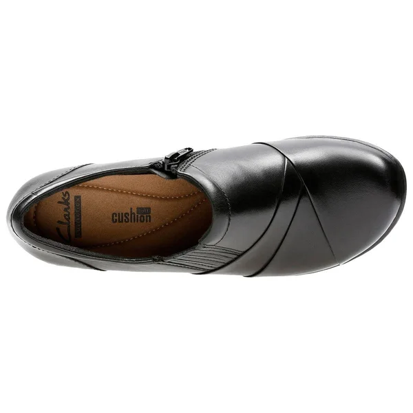 Women's Clarks Channing essa - Size: 6, Black Leather