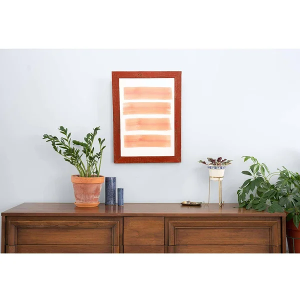 12 x 16 Rustic Farmhouse Red Wood Frame