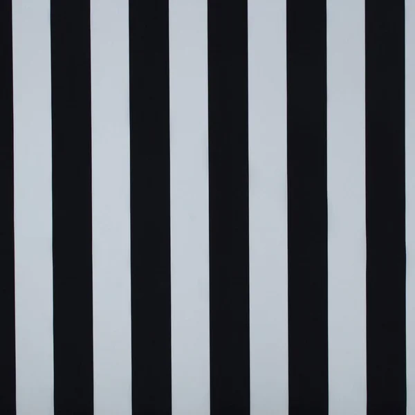 Pillow Perfect - Cabana Stripe Black Squared Corners Seat Cushion (Set of 2)