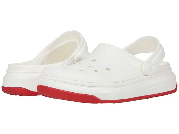 Crocs Crocband Full Force Clog White Men's 7, Women's 9