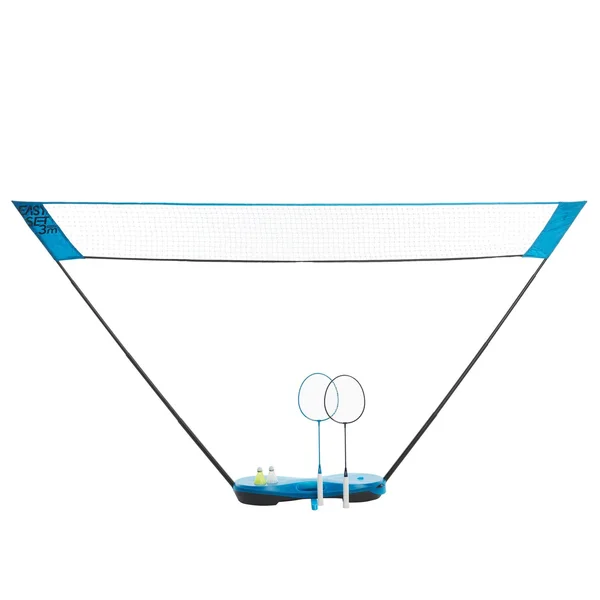 Perfly Easy Set - Badminton, 118x22 in Cyan