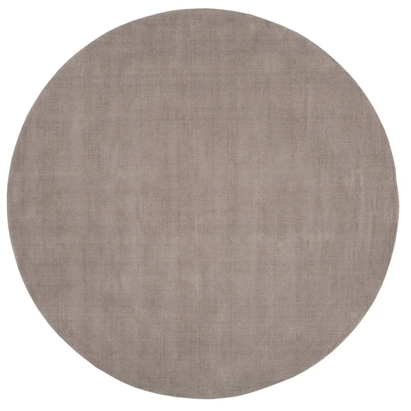 Hand-Crafted Teal Blue Solid Casual Ridges Wool Area Rug - 9&9