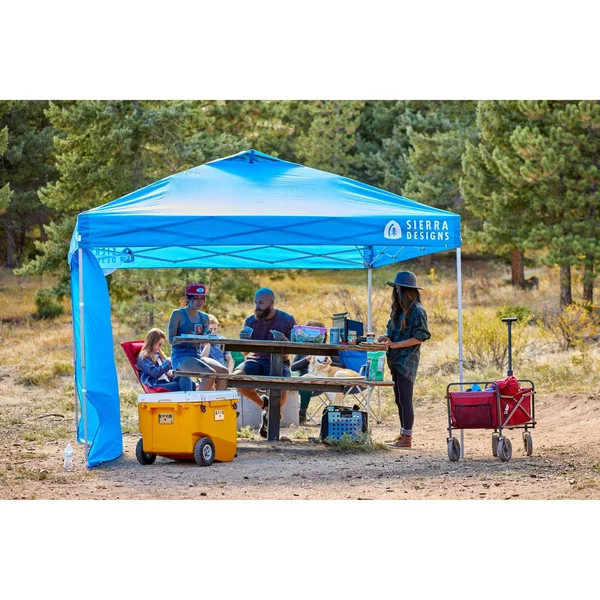 Sierra Designs 10&x10& Canopy with Shade Wall