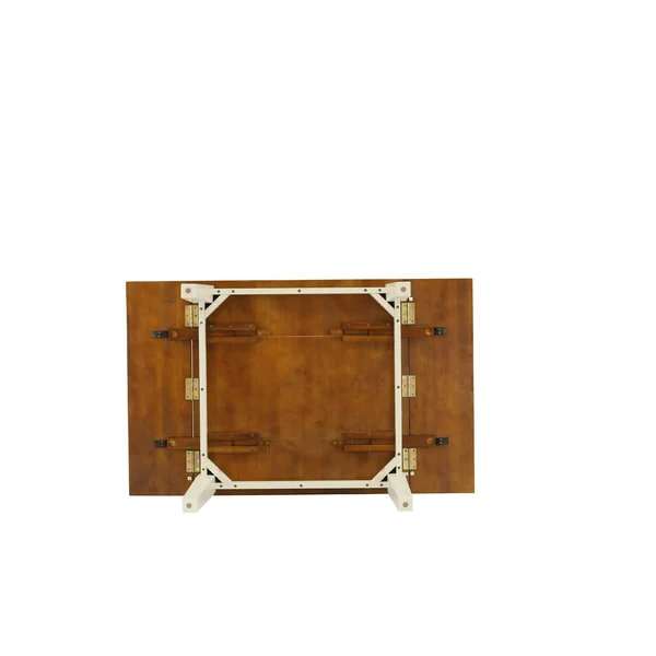 East West Furniture Dining Room Set Buttermilk & Cherry, NDPL5-WHI-C