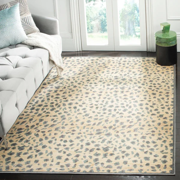 Safavieh Martha Stewart Msr74134-2740 4&0x22 x 5&7x22 Light Grey, Cream Area Rug