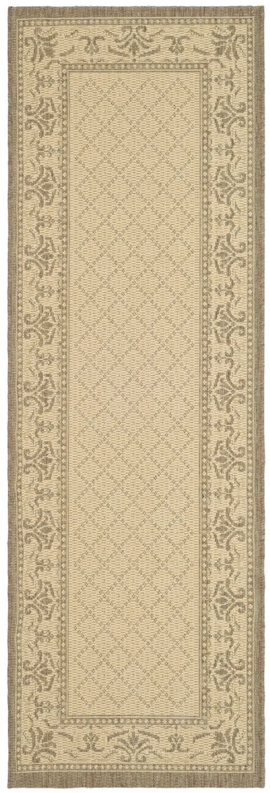 Safavieh Courtyard CY0901 Natural/Brown 9& x 12& Area Rug