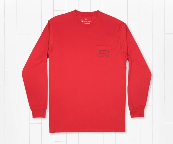 Authentic Vibrant Tee, Long Sleeve Small, Squash