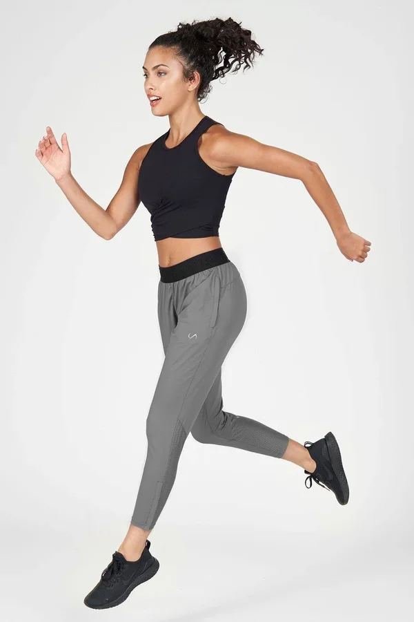 TLF Legacy Low-mid Rise Women’s Workout Joggers, Pewter Pewter, S