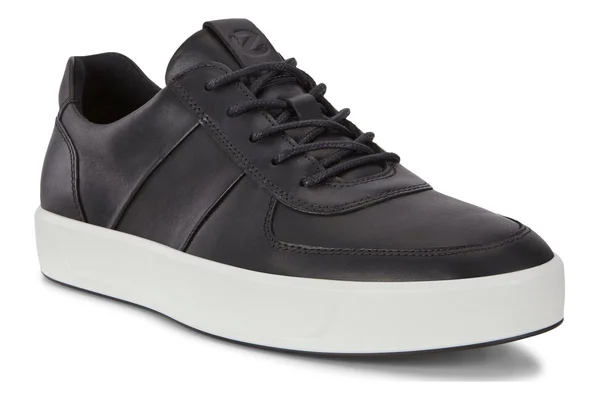 Men's Ecco Soft 8 Sneaker, Size 12-12.5US - Black