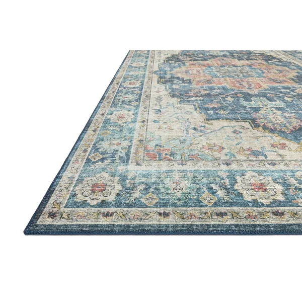 Loloi II Skye SKY-12 Ocean Multi Rug - 7 ft 6 in x 9 ft 6 in