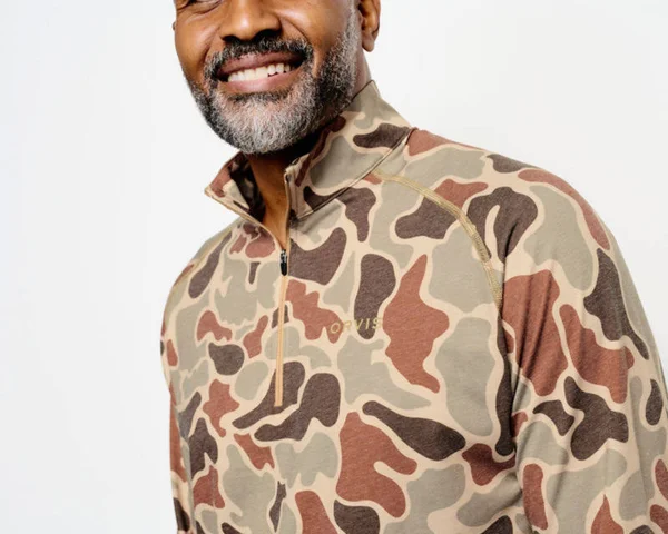 Drirelease Camo 1/4 Zip L