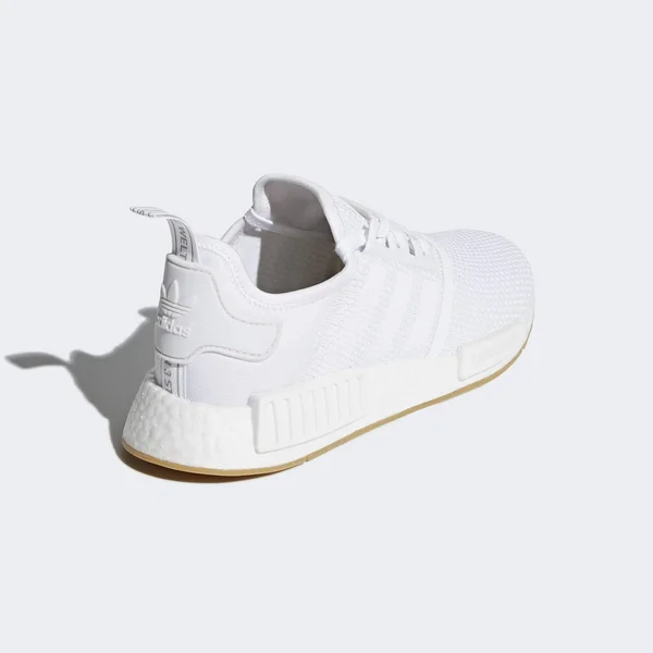 Adidas NMD R1 &White/Gum& Shoes - Size 8