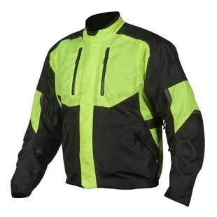 Bilt Storm 2 Waterproof Jacket - Black/Hi-Viz Yellow - 4XL
