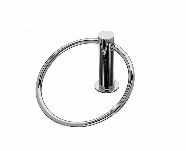 Top Knobs HOP5PC: Hopewell Bath Towel Ring - Polished Chrome