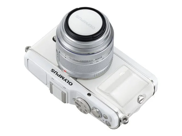 Olympus PEN E-P3 - Digital camera - mirrorless - 12.3 MP - Four Thirds - 3x optical zoom M.Zuiko Digital 14-42mm II lens - white