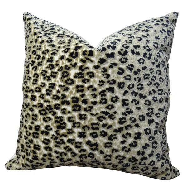 Plutus Cheetah Handmade Throw Pillow