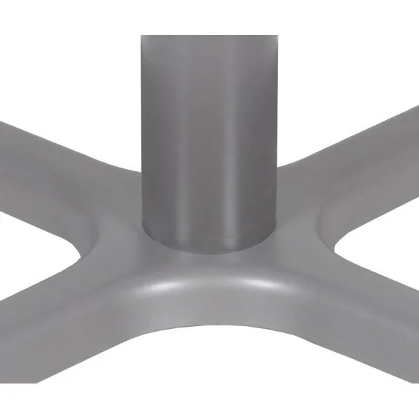 42x22 Via Round x - Base Dining Table Gray - Regency