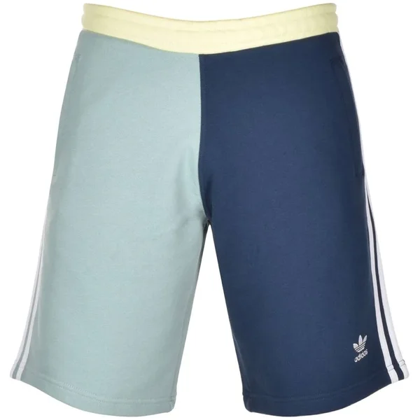 Adidas Originals Three Stripe Shorts Navy