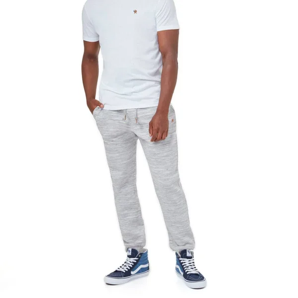 tentree Atlas Sweatpant - Men's Hi Rise Grey Space Dye, M