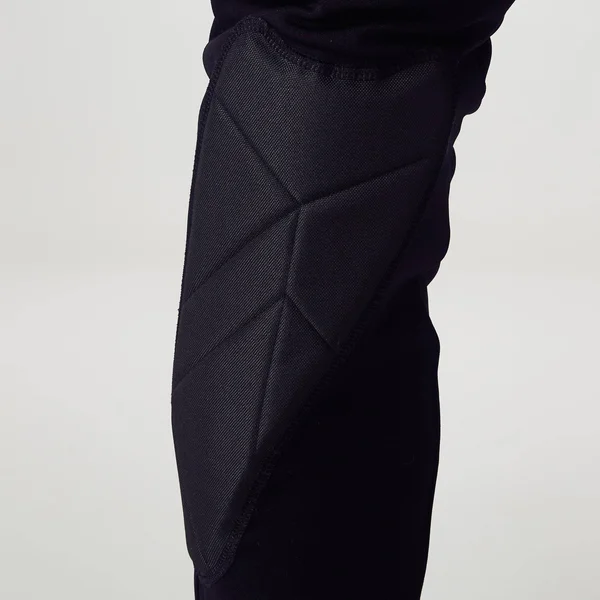 Kipsta Kid's F100 - Goalkeeper Pants in Black, Size 6 Years
